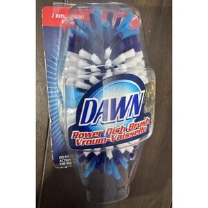 1 Dawn Power Dish Brush 2 Replacement Heads Pack NOS 2003